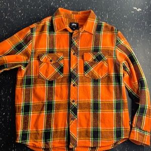 Stussy Flannel shirt size medium in great condition